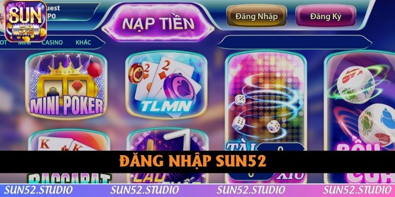 Đăng Nhập SUN52